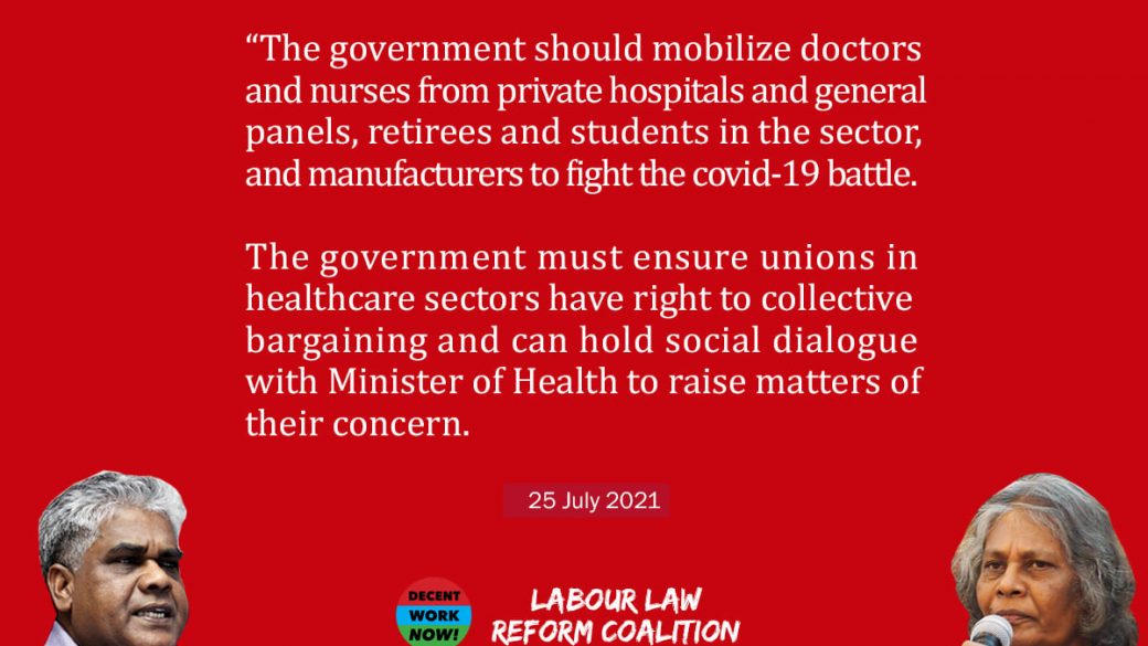 The Government Must Demand More Resources to Back-up Healthcare Workers